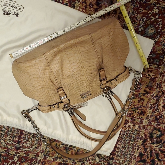 Coach Leather Satchell - Picture 9 of 16